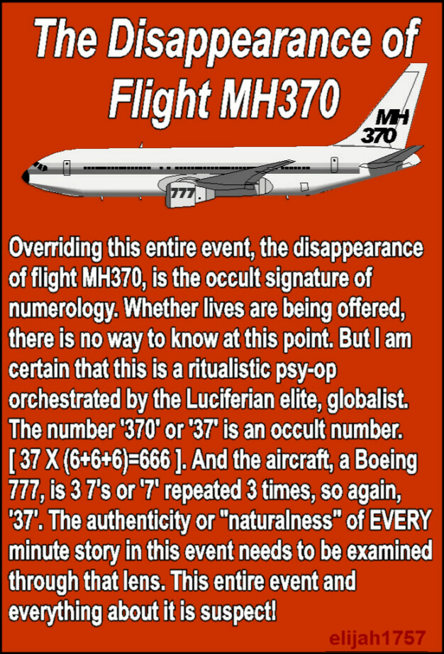 MH370 Disappearance